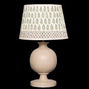 Portia Lamp / Bleached White ex. Shade