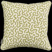 Coral Maze Green Cushion image