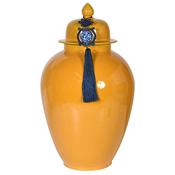 Mustard Temple Jar