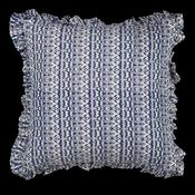 Aria Blue Frill Cushion image