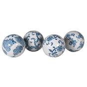 Set of 4 Ceramic Orbs