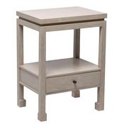 Saigon Bedside Bleached White