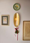 Golden Oval Wall Sconce
