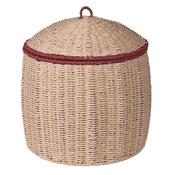 Paper Rope Lidded Basket image