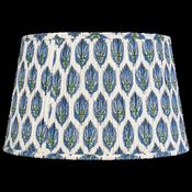 Blue Cornflower Oval Pleated image