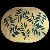 Wisteria Oval Placemat