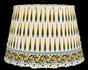 Blue &amp; Mustard Poplar Empire Shade image