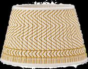 Geometric Mustard Empire Shade image
