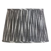 Drum Pleated Pattern Ikat Grey