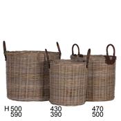 Medium Round Log Basket image