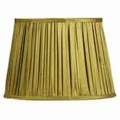 Drum Pleated Pattern 33cm / Green Silk image