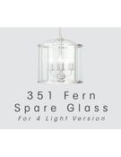 Oaks Fern 4 Light Spare Glass