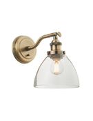 Endon Hansen Wall Light Antique Brass image