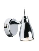 Dar Houston Single Wall Spotlight Polished Chrome image