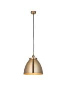 Endon Franklin Large Pendant Antique Brass image