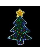 Premier Festive LED 1M x 70cm Xmas Tree Tinsel Light