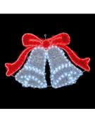 Premier Tinsel 100 x 70cm Double Bell Rope Light