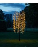 Noma Festive 2.4M Black Willow Tree with Clear Leaves Warm White