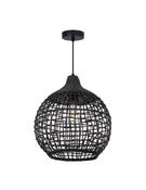 Harvest Rattan Pendant Black image