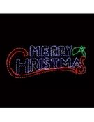 Premier Festive 2M x 78cm Twinkling Flexibright MERRY CHRISTMAS Sign