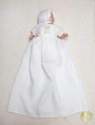 Longford Christening Gown - Helen Marie Handmade Irish Christening Gowns image