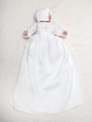 Mayo Christening Gown Traditional Celtic Design Handmade in Ireland - Helen Marie Handmade Irish Christening Gowns image