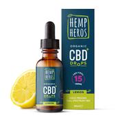 1500mg High Strength Organic CBD Drops - 30ml | Full Spectrum