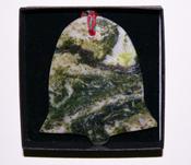 Connemara Marble Christmas Ornament (Bell)