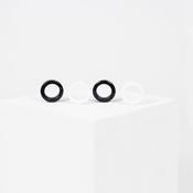 Marmar Nero Napkin Rings (Set of six) image