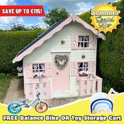 Tom Kids Wooden Playhouse 3.8m² image
