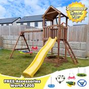 Safari Tower with Swing and Slide | Unit 2 image