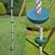 Climbing Rope with Holds image