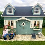 The Manor Kids Wooden Playhouse image