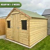10ft x 8ft Timber Garden Shed image