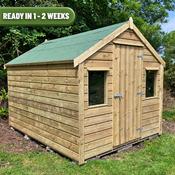 8ft x 8ft Timber Garden Shed image