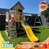 Jungle Tower and Swing Set
