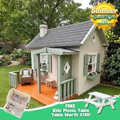 Lodge Kids Wooden Playhouse image