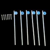 Ground Anchors 6 pcs Rebar