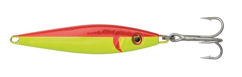 Kinetic Torskepilken Fishing Lure Yellow/Orange 150g with Hook and Eye