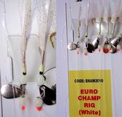 Shamrock Euro Champ Rig White w Bead  Blade