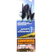 Gowen and Bradshaw Connemara Black Cod Pollack Lumi Head Feathers