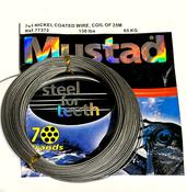 Mustad Nickel Coated Wire 65kg Coil 25m image