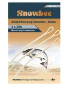 Snowbee Braided Salmon Loop Connectors Clear image