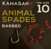 Kamasan Animal Spades Barbed Nickel  Hooks - 10 image