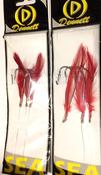 Dennet Red Cod Pollack Feathers 3HK - 7-o