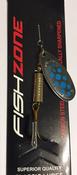 Fishzone Orion Mep Spinner Silver Blue Spot - 3 image