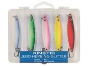 Kinetic Jebo Herring Glitter Sea Spinners 5 pack - 18g image