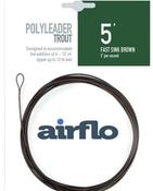 Airflo Polyleaders Trout 5ft - fastsink image