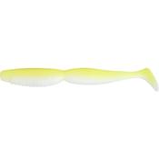 Megabass 6 Inch Spindle Worm Super VM White Chartreuse image