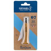 Opinel Stainless Steel Folding Knife No 7 (Clam Pack) image